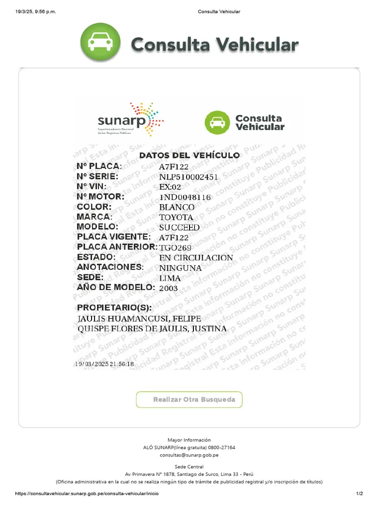 Producto Vehiculos 1