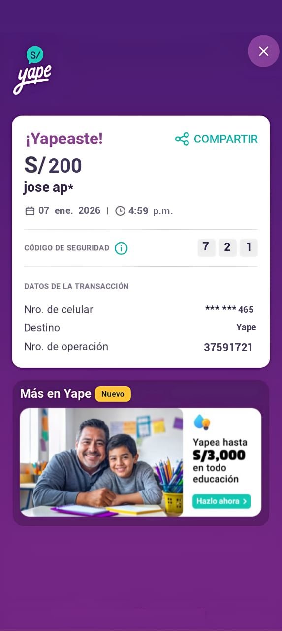 Producto Pagos feak 1